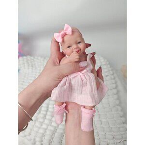 🆕Kids 7 Reborn Babies Silicone Full Body Micro Realistic Newborn Doll Baby Girl